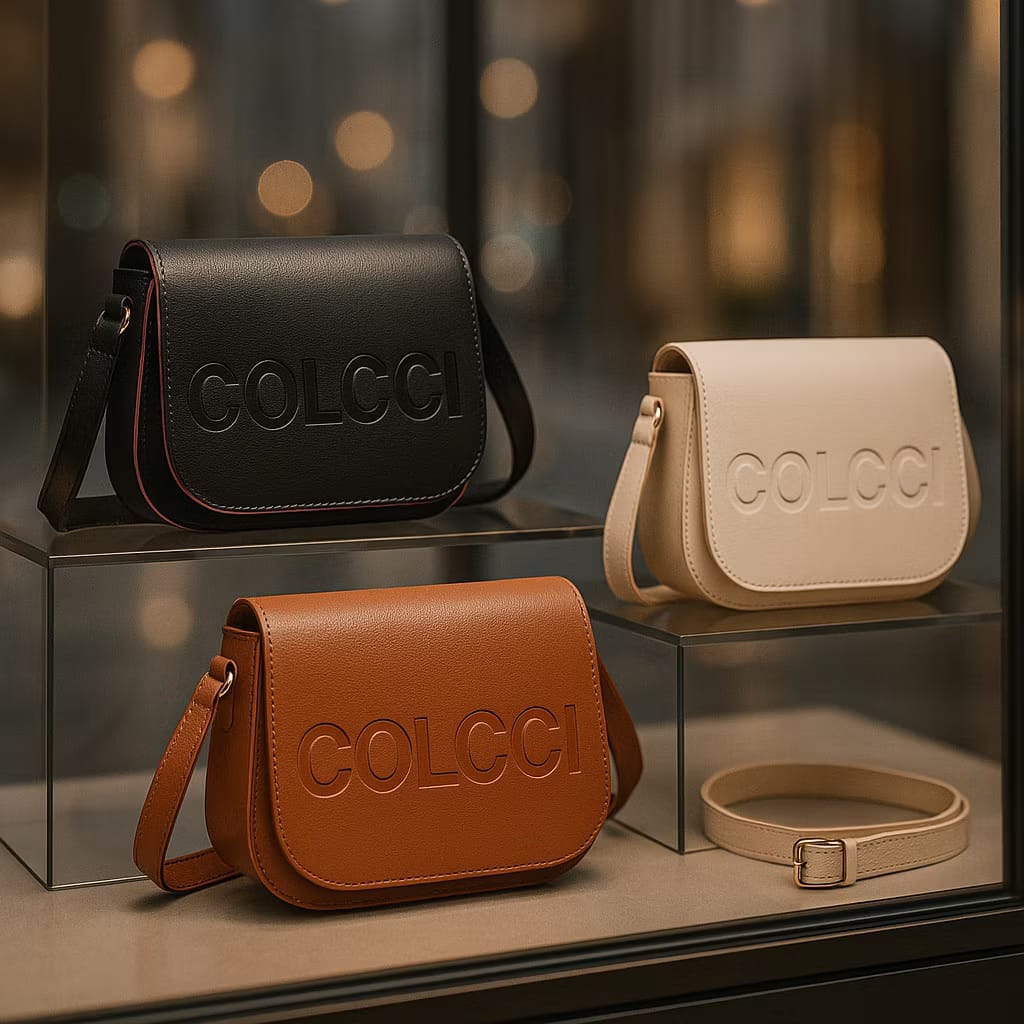 Bolsa Feminina Transversal com  Alça Ajustável